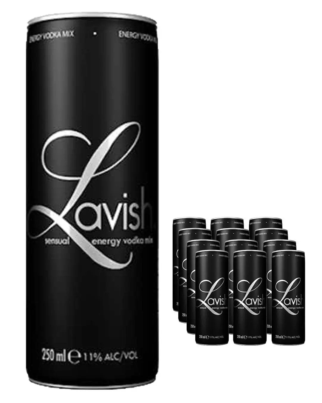 Lavish Sensual Original Vodka Mix Can, 1 x 250 ml Ready Made Cocktails 812374020009