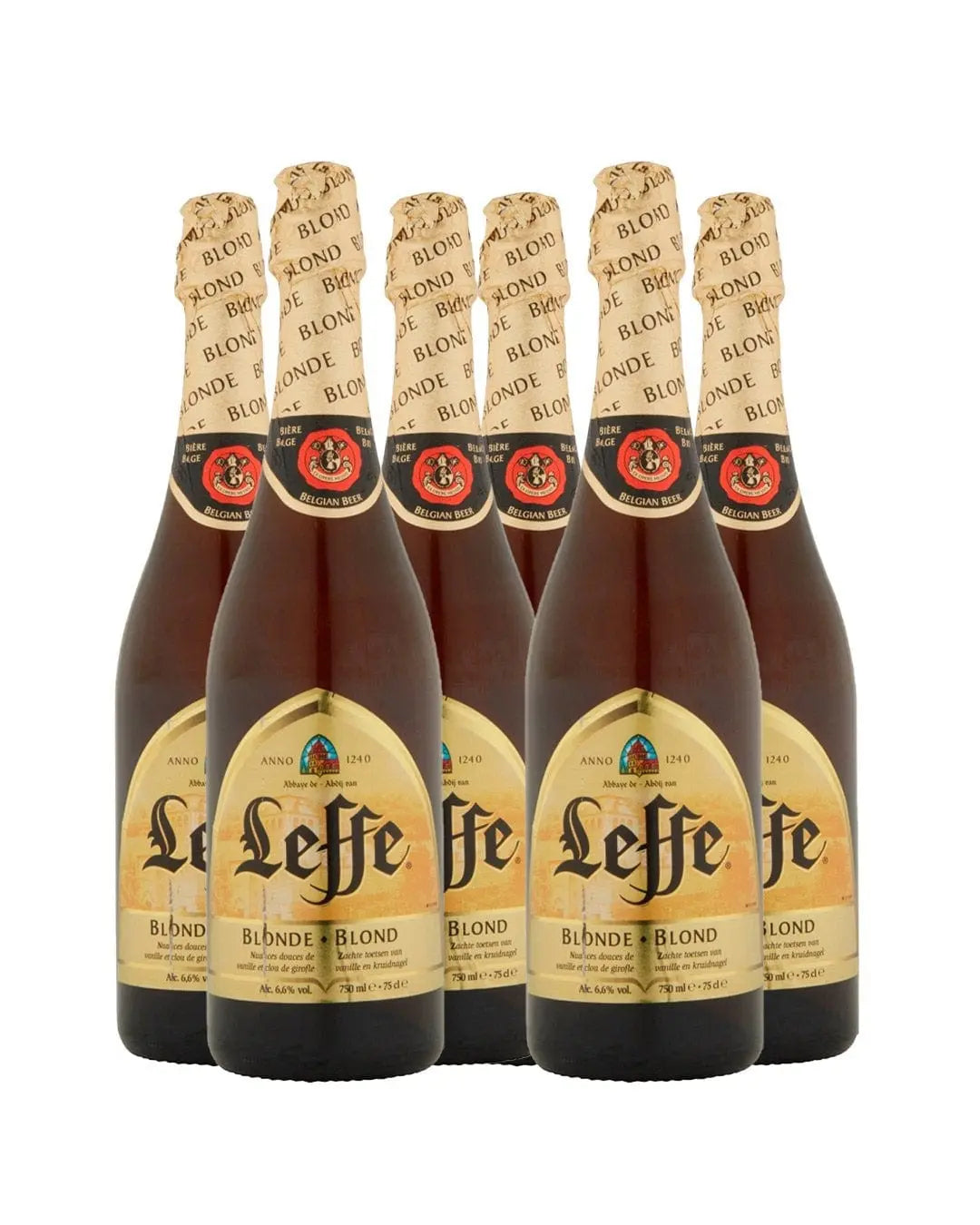 Leffe Blonde Belgian Ale Bottle, 1 x 750 ml Beer