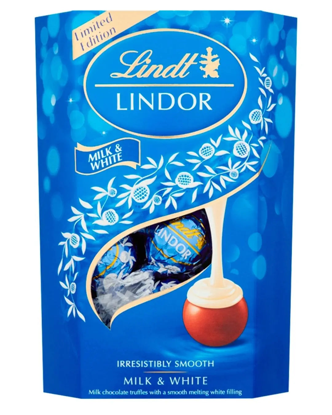 Lindt Lindor Milk Chocolate Truffles Carton, 200 g Chocolate 8003340090535