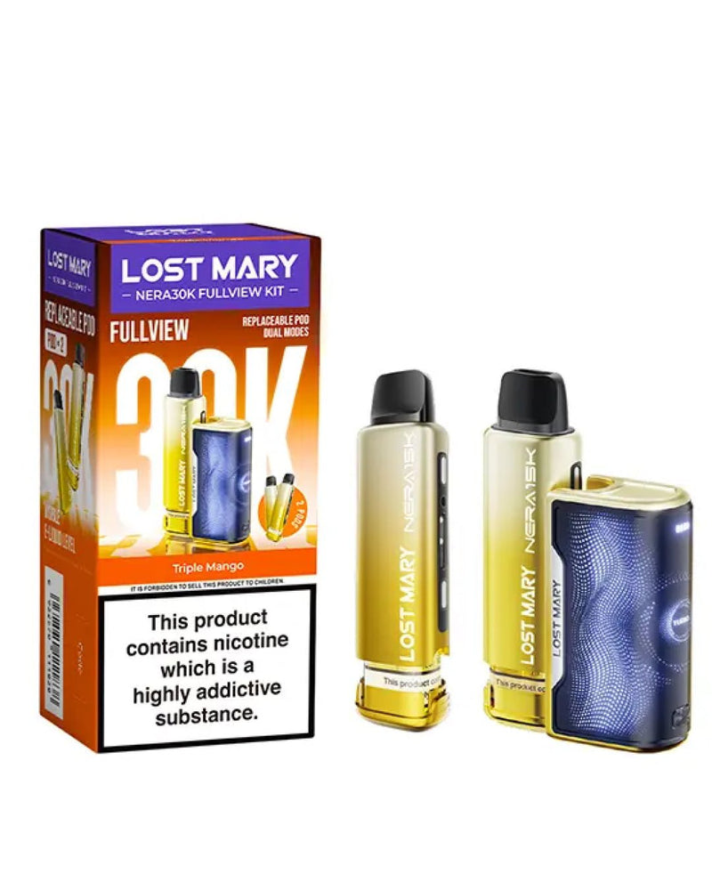 Lost Mary Nera 30000 Refillable Triple Mango Prefilled Pod Kit