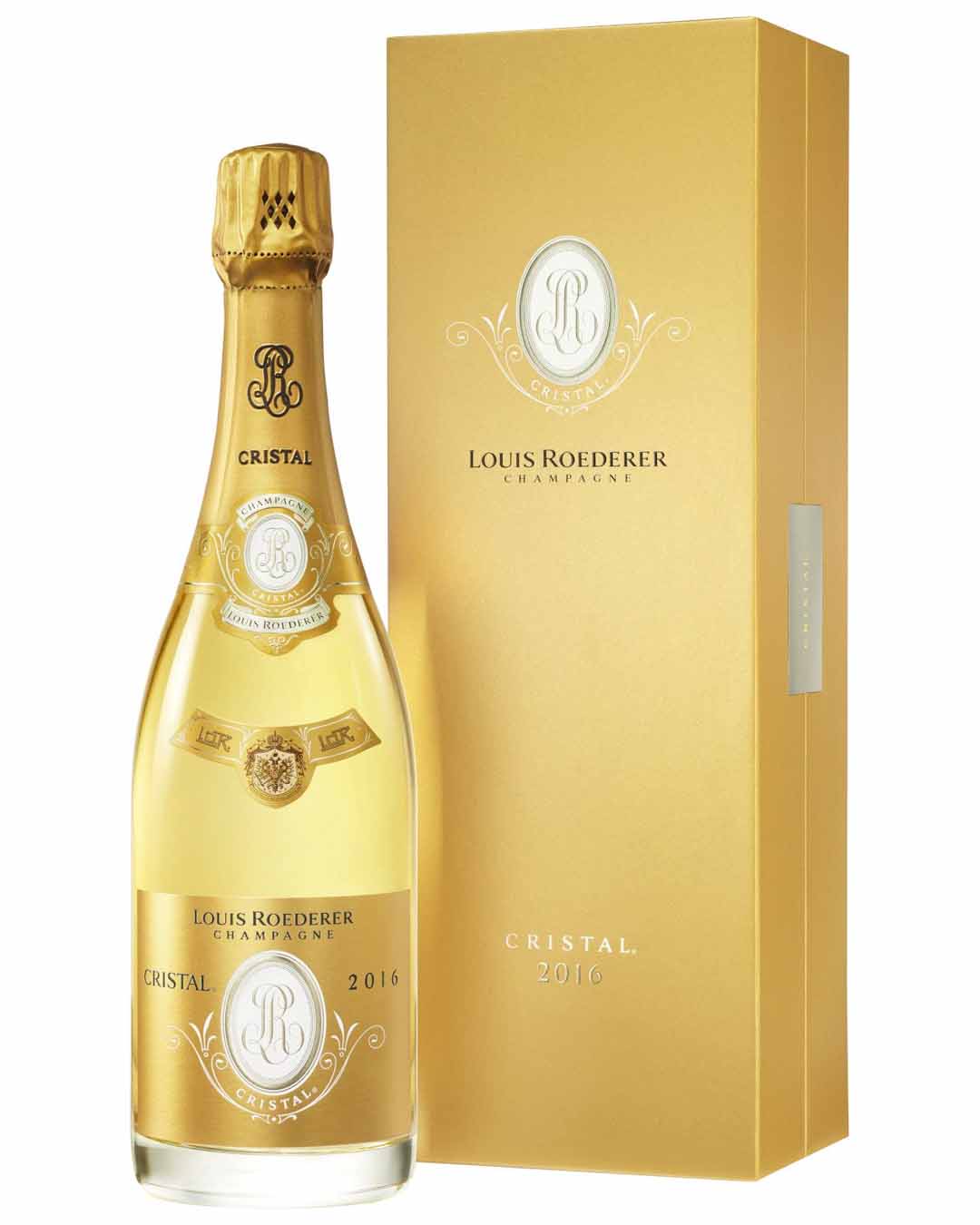 Louis Roederer Cristal Brut 2016 Champagne Gift Box, 75 cl Champagne & Sparkling