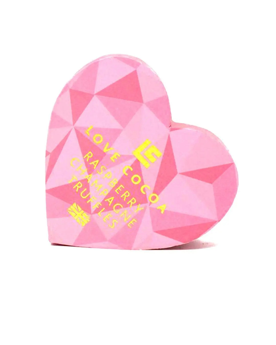 Love Cocoa Pink Heart Raspberry Champagne Truffle Box, 70 g – The ...