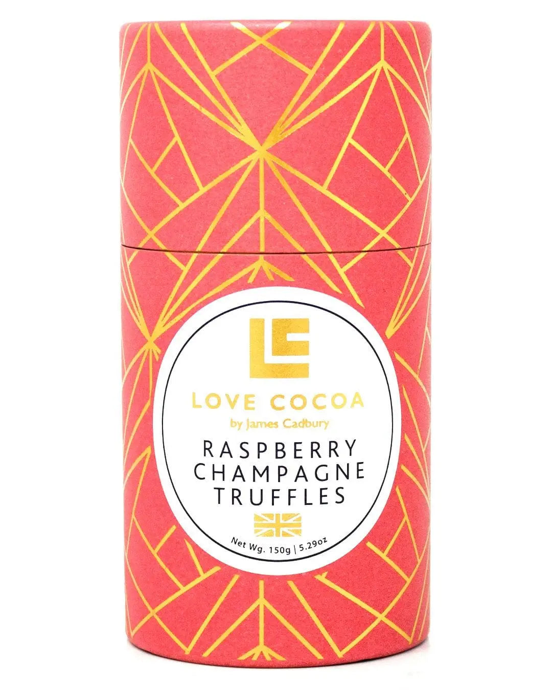 Love Cocoa Raspberry Champagne Boozy Chocolate Truffles, 150 g – The ...