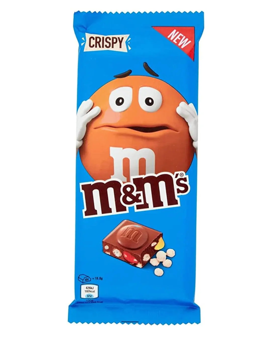 M&M's Crispy Chocolate Bar 150 g Chocolate