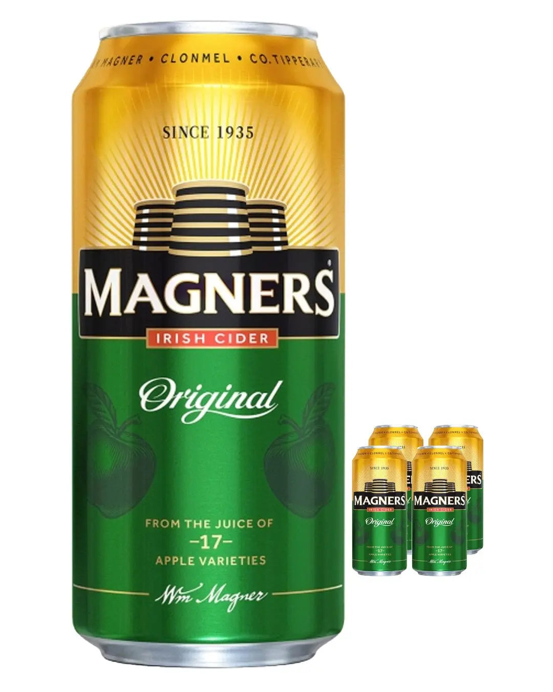 Magners Original Apple Irish Cider Cans, 4 x 440 ml Cider