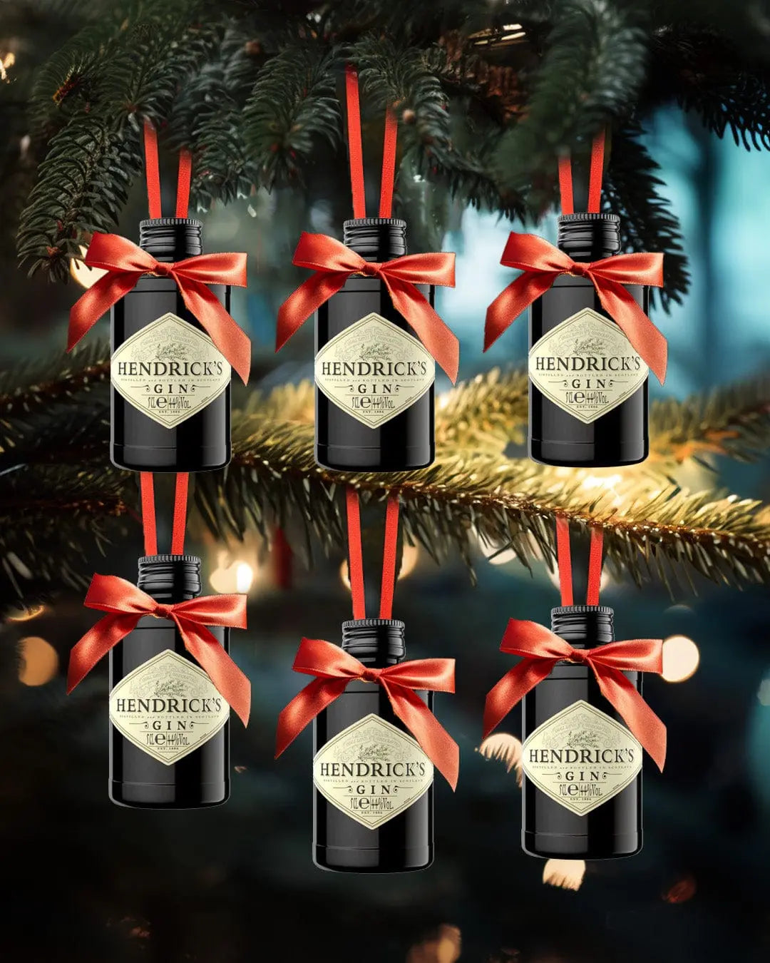 Merry Baubles - Hendrick's Gin Miniature Set Spirit Miniatures