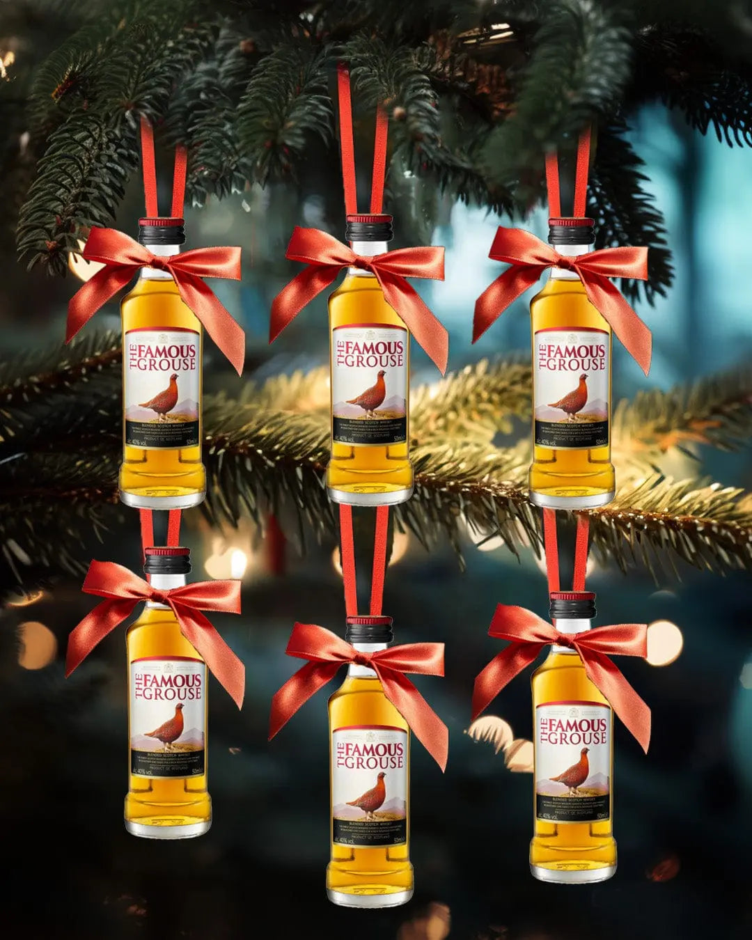 Merry Baubles - The Famous Grouse Whisky Miniature Set Spirit Miniatures 50792511