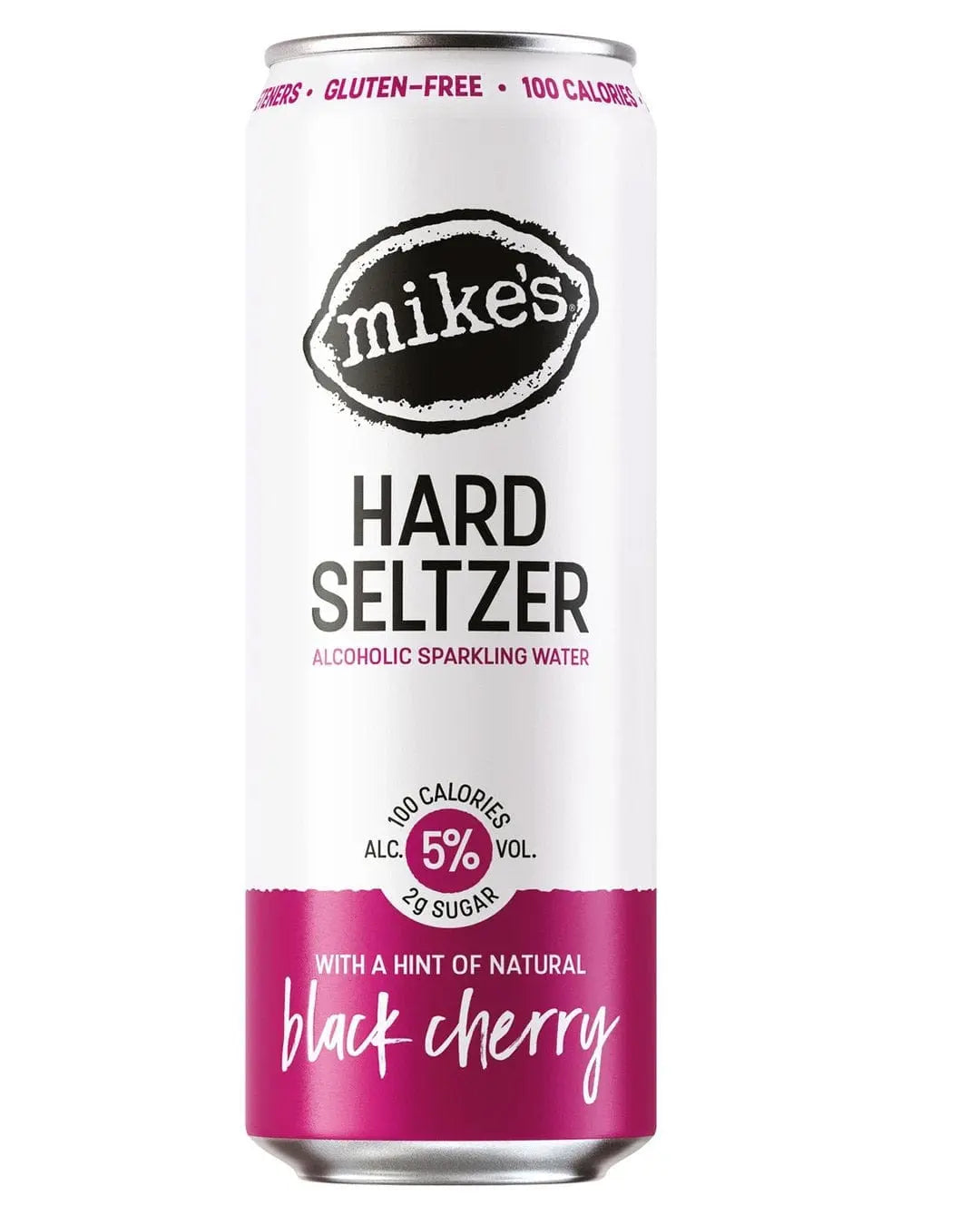 Mike's Hard Seltzer Black Cherry, 1 x 330 ml Ready Made Cocktails
