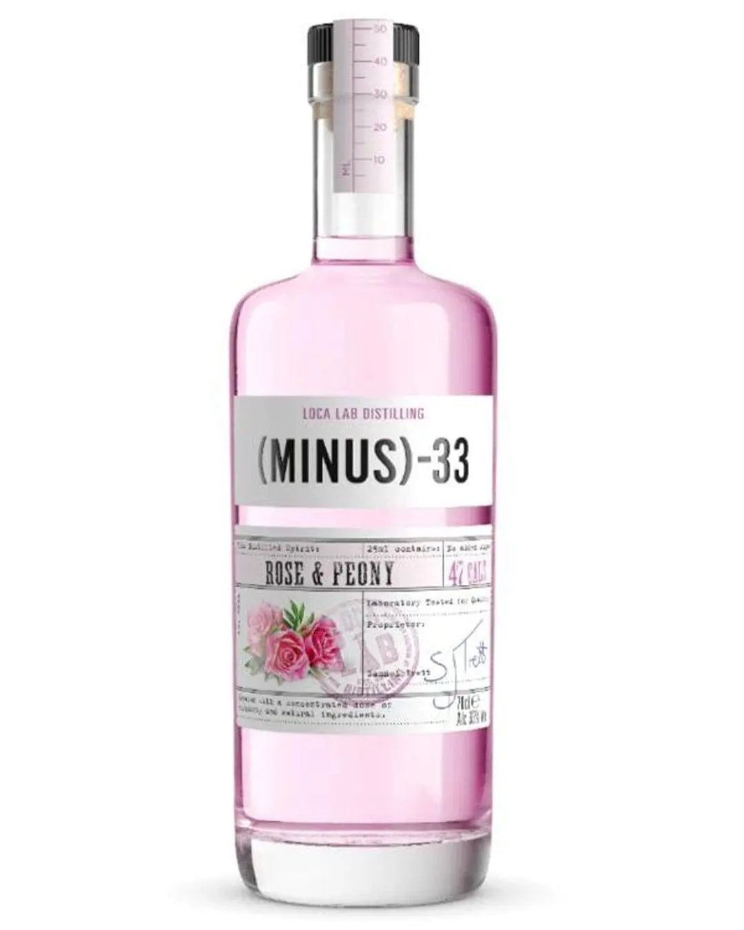 Minus 33 Low Cal Rose & Peony Spirit, 70 cl Gin 5011166062578