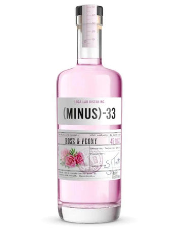 Minus 33 Low Cal Rose & Peony Spirit, 70 cl Gin 5011166062578