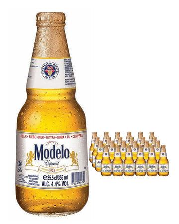 Modelo Especial Premium Lager Beer, 24 x 355 ml Beer