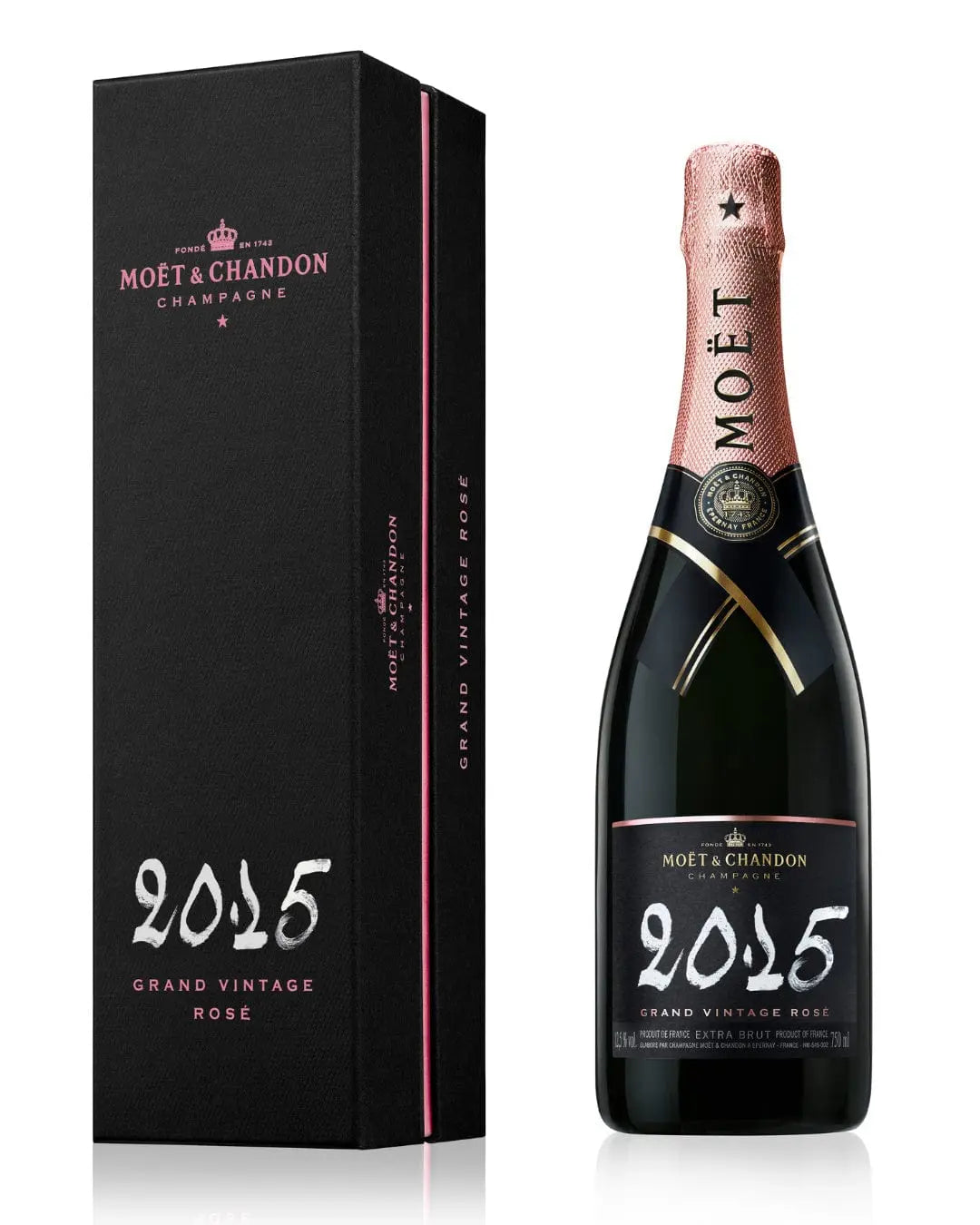 Moet & Chandon Grand Vintage Rose 2015 Gift Box, 75 cl Champagne & Sparkling