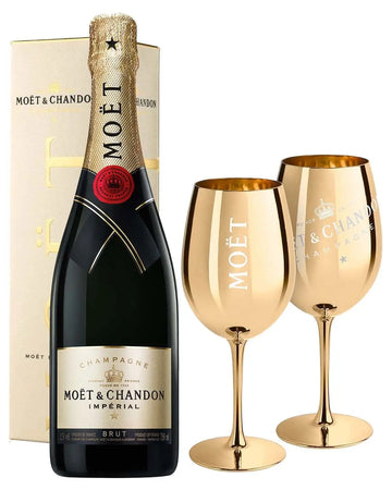 Moët & Chandon Impérial Brut Gift Box Champagne, 75 cl WITH FREE GIFT Champagne & Sparkling