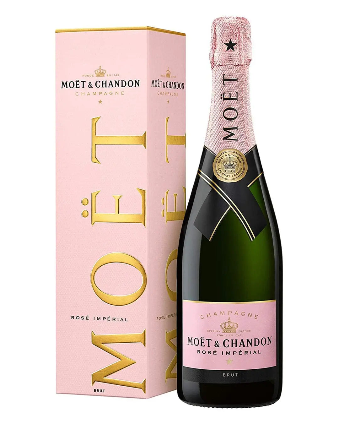 Moët & Chandon Rosé Impérial Gift Box, 75 cl Champagne & Sparkling 3185370061503