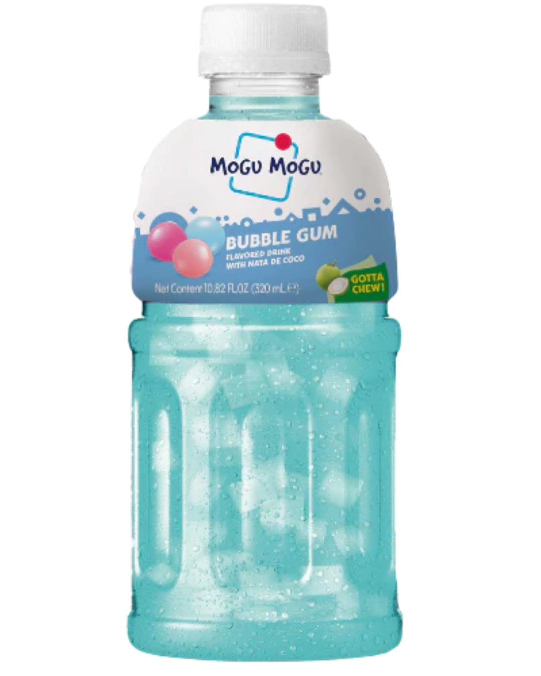 Mogu Mogu Bubble Gum Drink Multipack, 24 x 320 ml Soft Drinks & Mixers