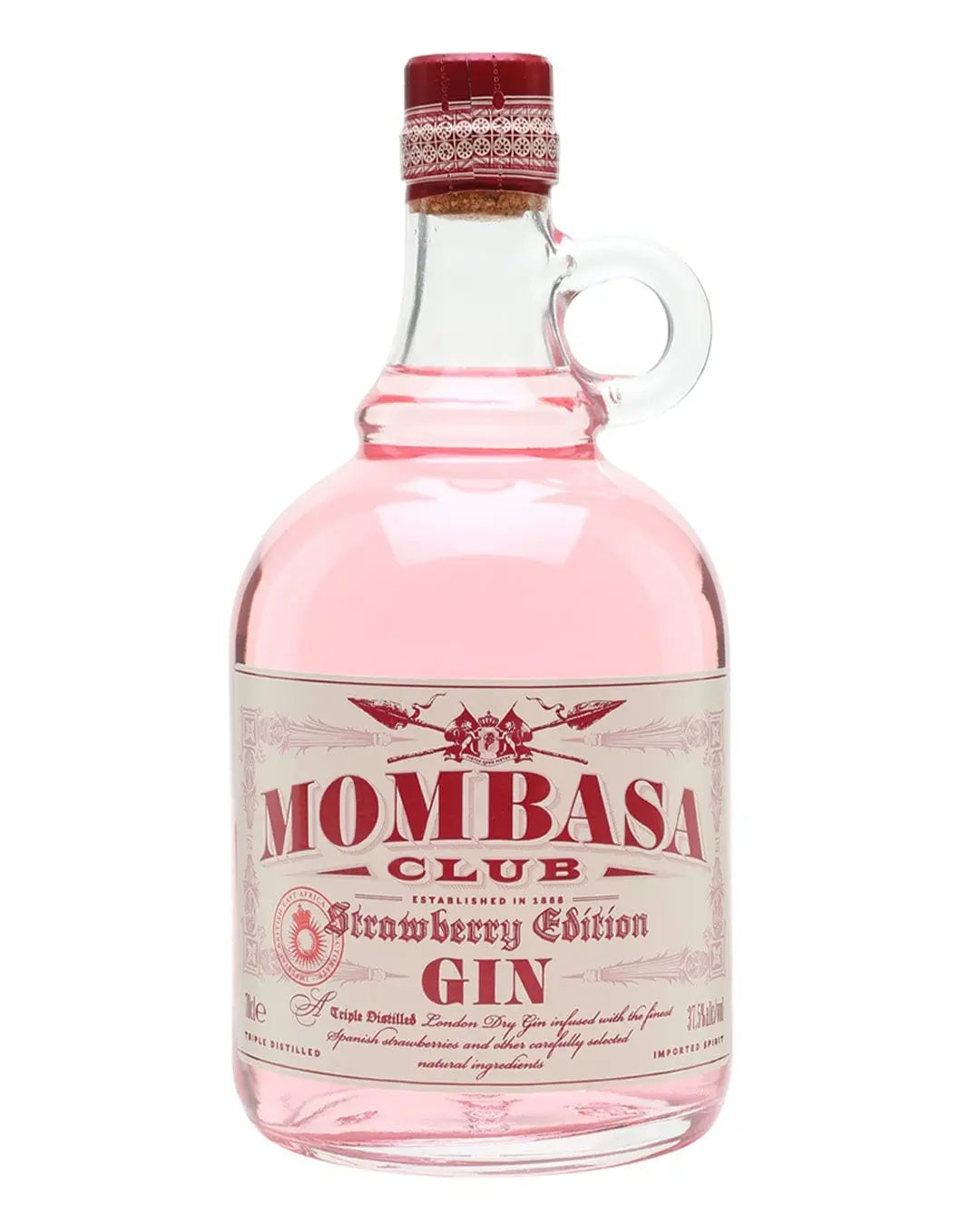 Mombasa Club Strawberry Edition Gin, 70 cl Gin 8437011284082