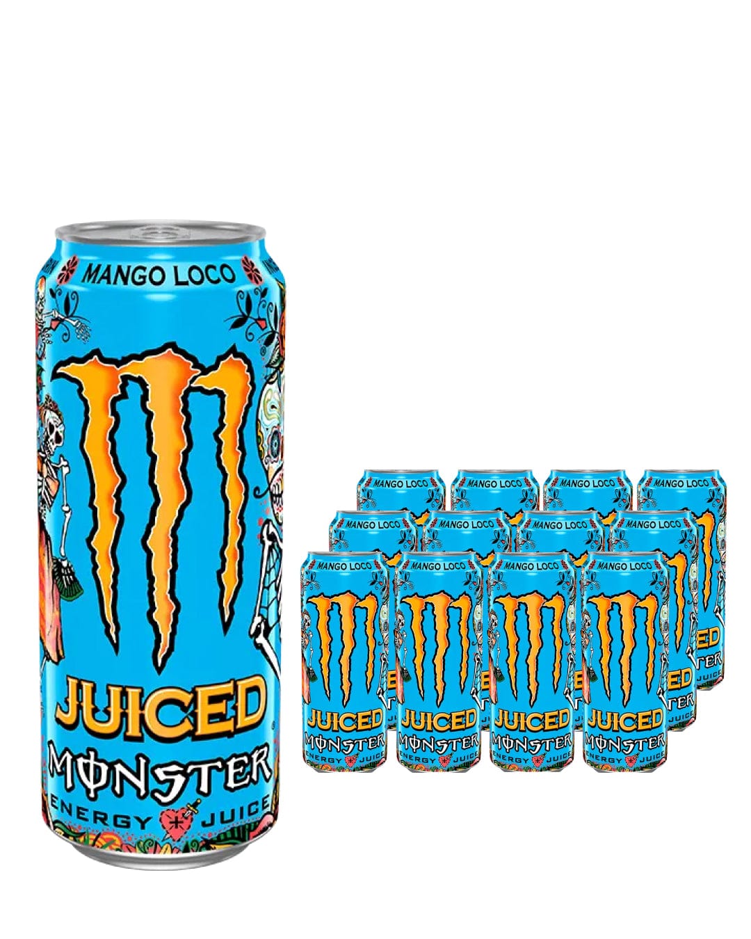 Monster Juiced Mango Loco Energy Drink Can Multipack 12 X 500 Ml The monster-juiced-mango-loco-energy-drink-can-multipack-12-x-500-ml-the