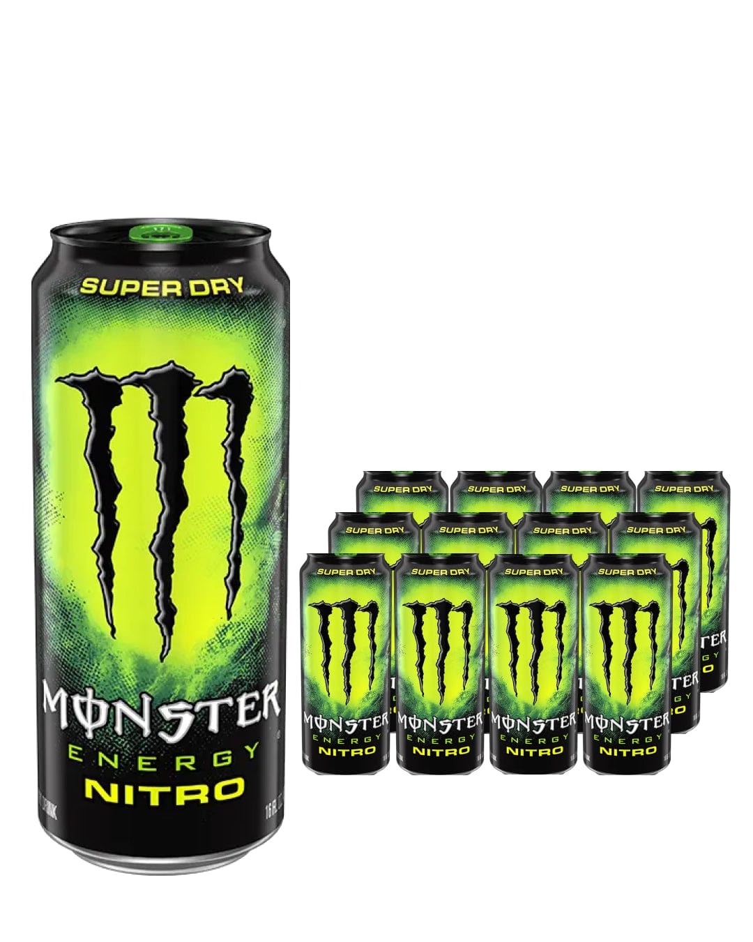 Monster Nitro Super Dry Energy Drink Can Multipack 12 X 500 Ml The monster-nitro-super-dry-energy-drink-can-multipack-12-x-500-ml-the