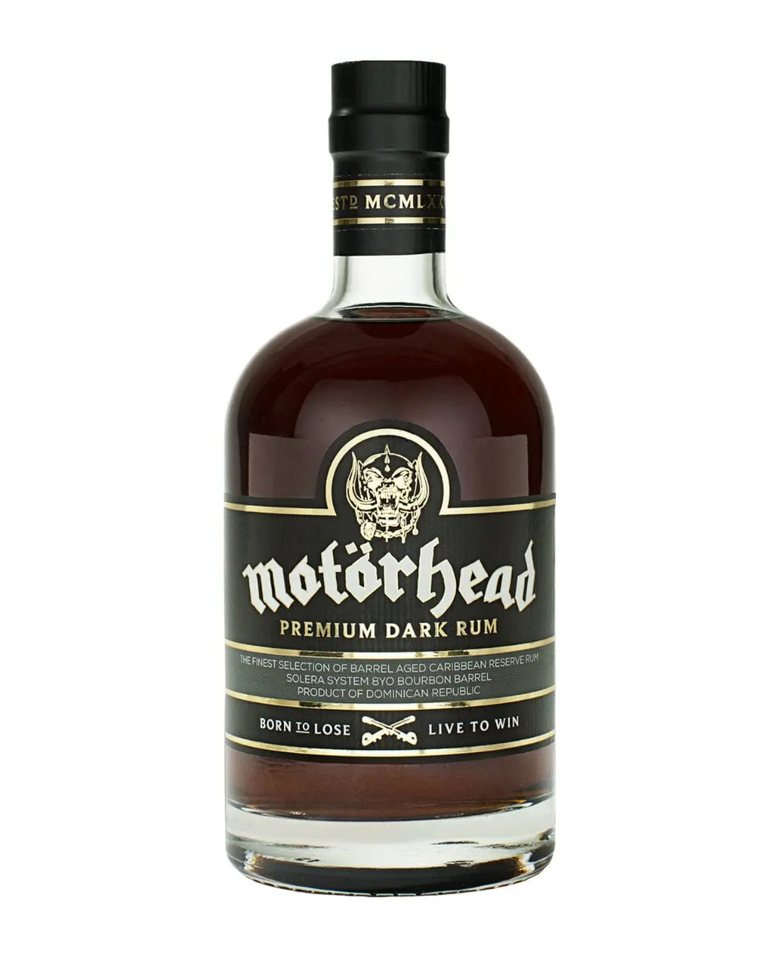 Motorhead Premium Dark Rum, 70 cl Rum
