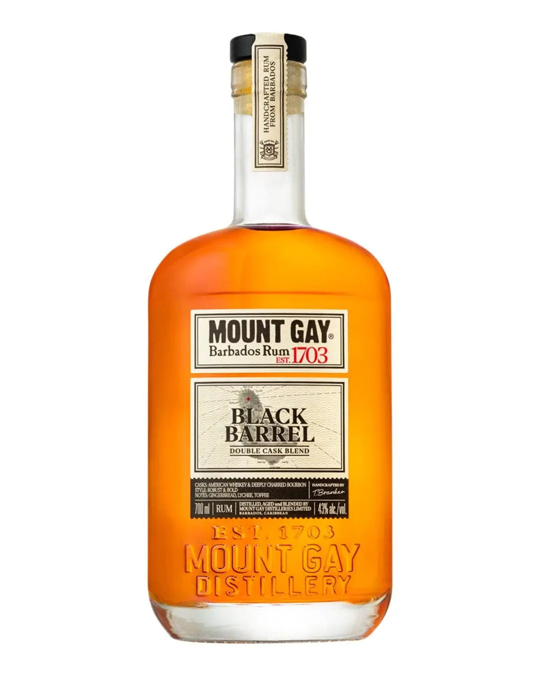Mount Gay Black Barrel Rum, 70 cl Rum 9501007223504