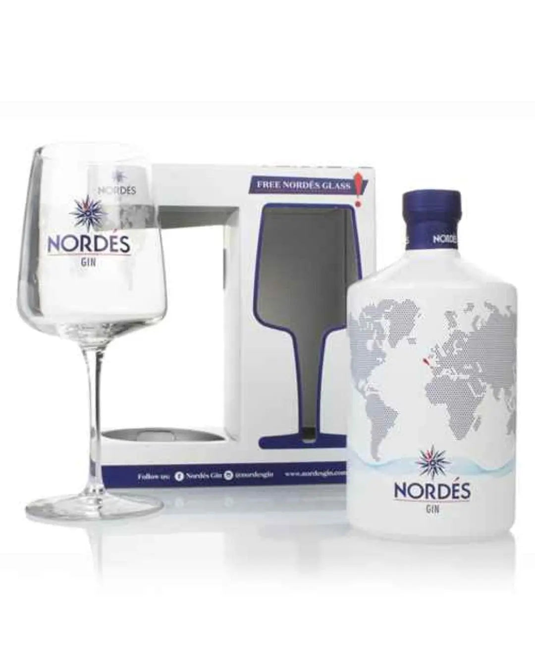Nordes Atlantic Galician Gin Highball Gift Pack, 70 cl Gin 8435449501337