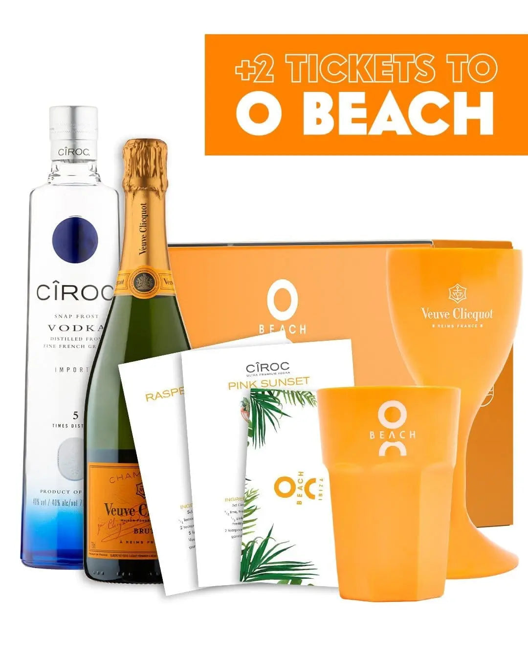 O Beach x The Bottle Club VVIP Gift Box Vodka