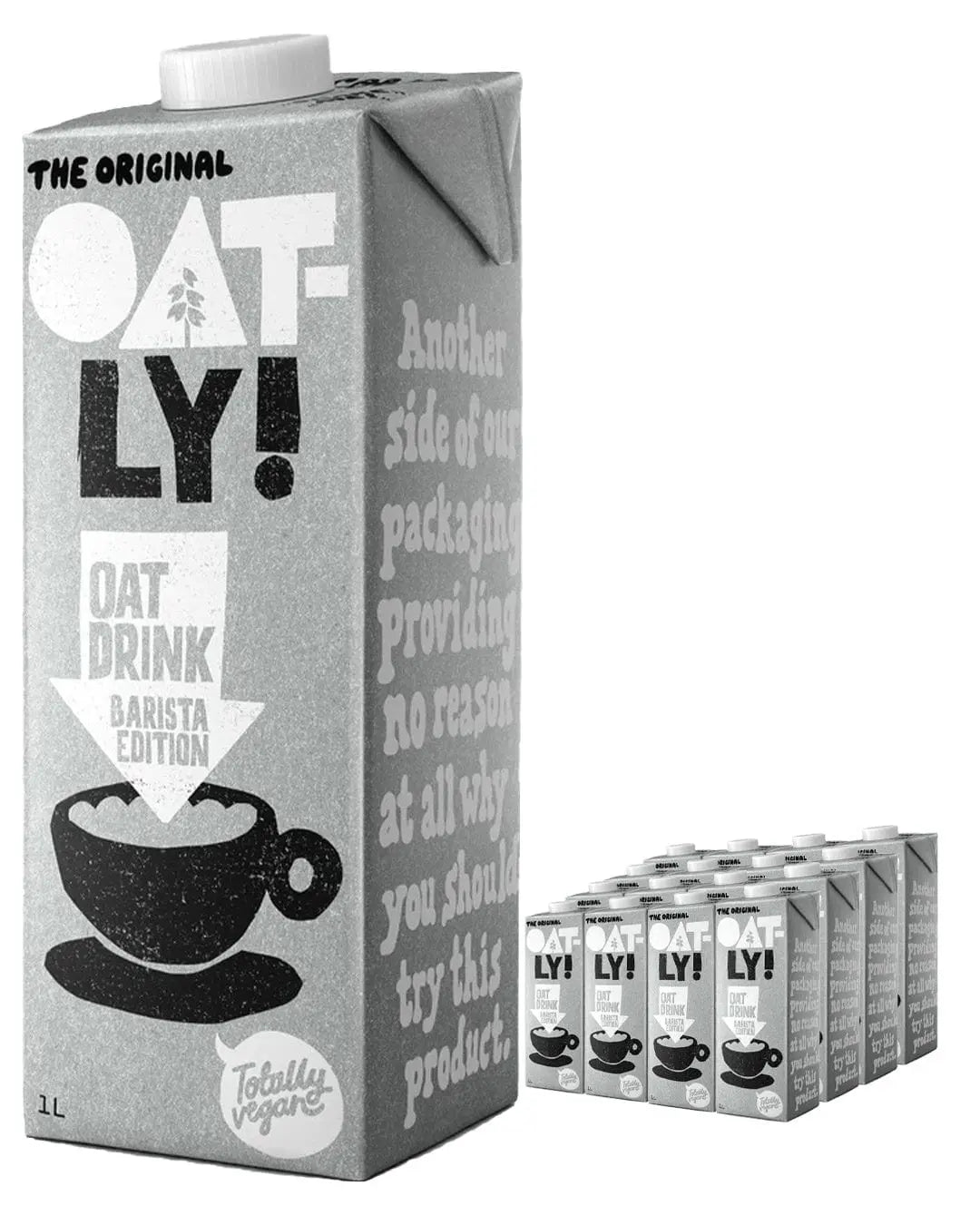 Oatly Oat Drink Barista Edition Multipack, 12 x 1 L Soft Drinks & Mixers