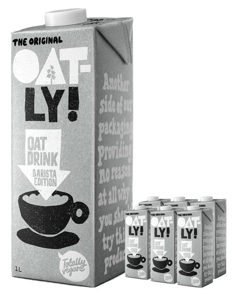 Oatly Oat Drink Barista Edition Multipack, 6 x 1 L – The Bottle Club