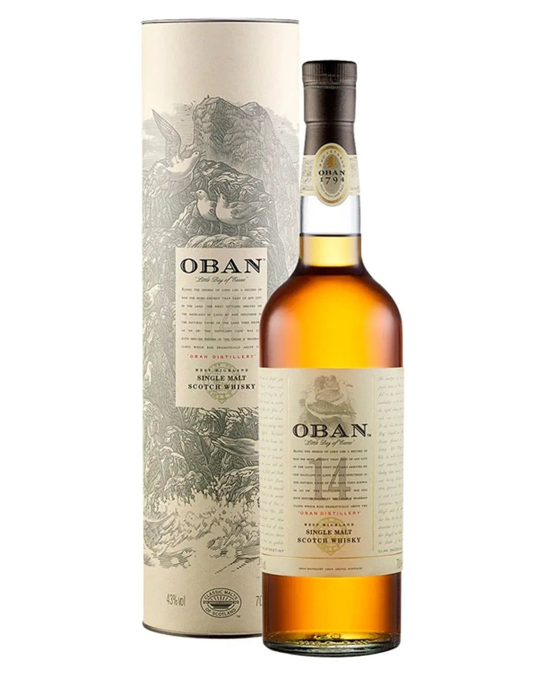 Oban 14 Year Old Malt Whisky, 70 cl Whisky 5000281005447