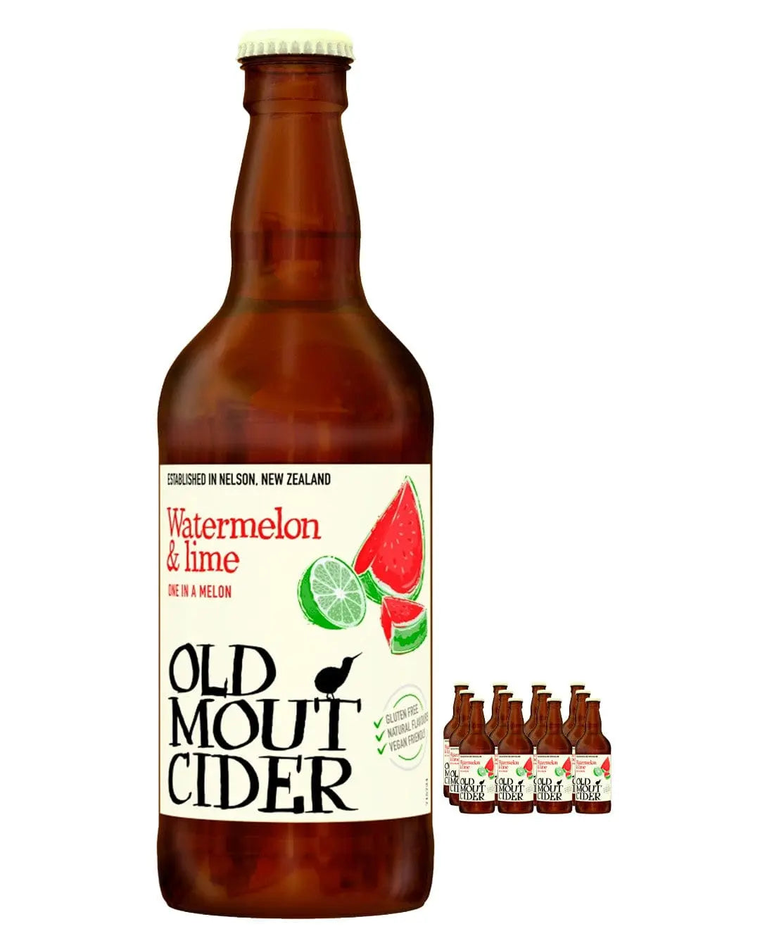 Old Mout Watermelon & Lime Cider Multipack, 12 x 500 ml Cider