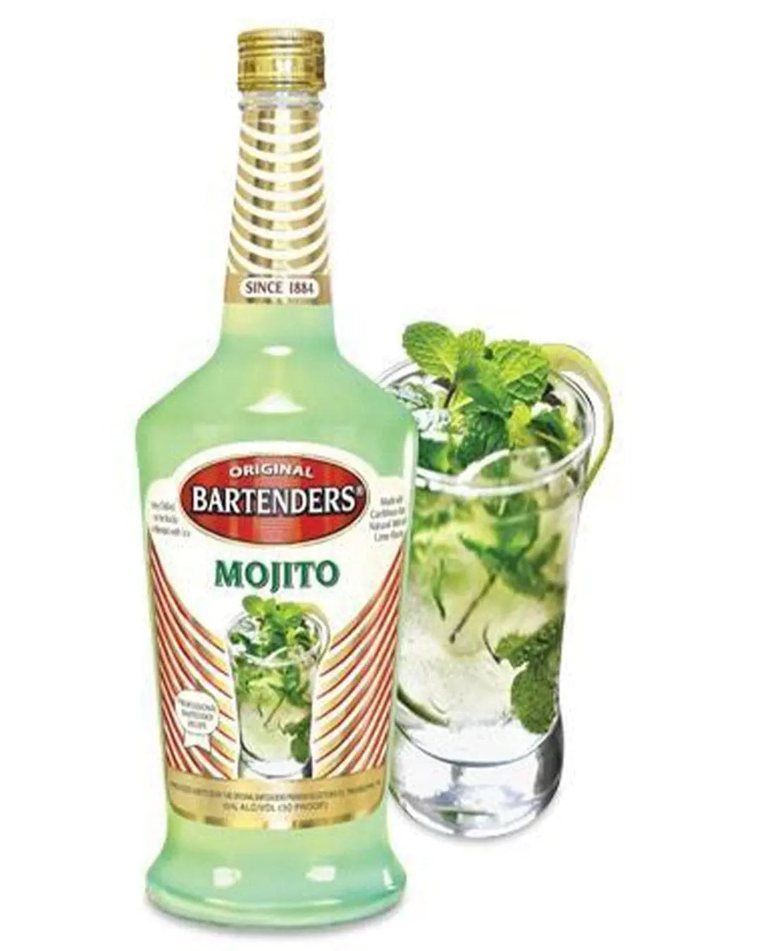 Original Bartenders Mojito Premixed Cocktail, 70 cl Ready Made Cocktails