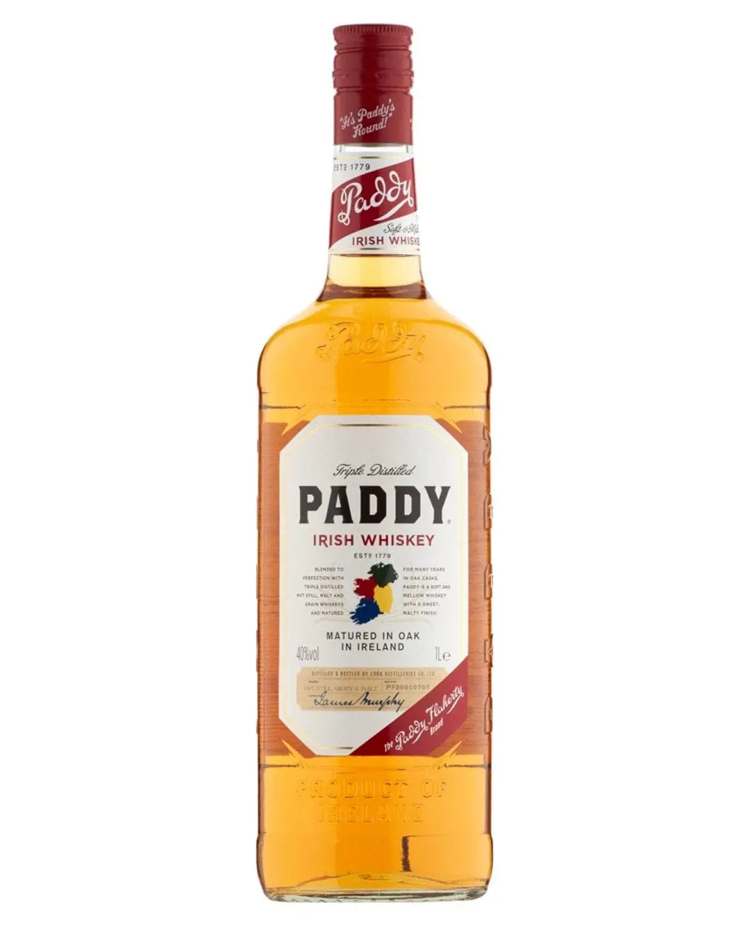 Paddy 1779 Irish Whiskey, 70 cl Whisky 1210000100771