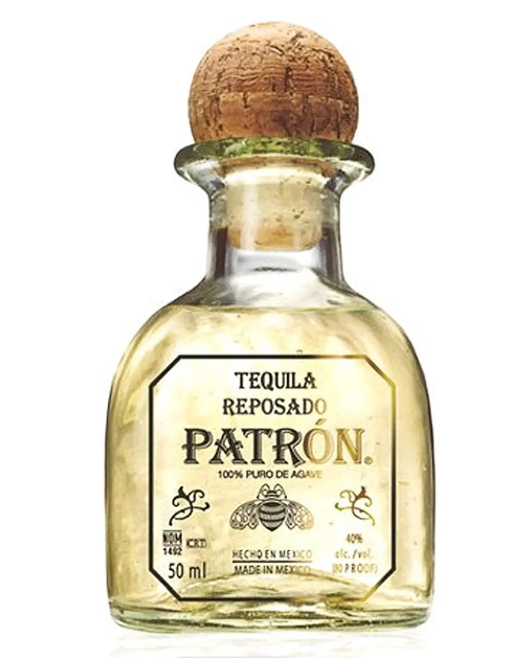 Patron Reposado Tequila, 5 cl Spirit Miniatures 721733000227