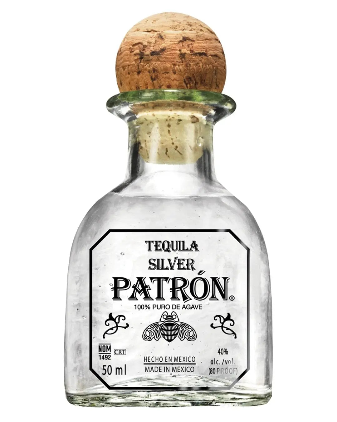 Patron Silver Tequila, 5 cl Spirit Miniatures 721733000234