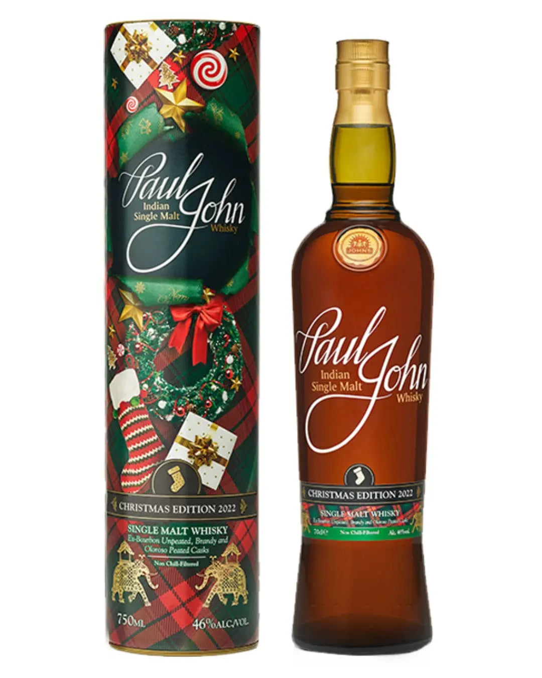 Paul John Christmas Edition 2022, 70 cl Whisky 8904014809180
