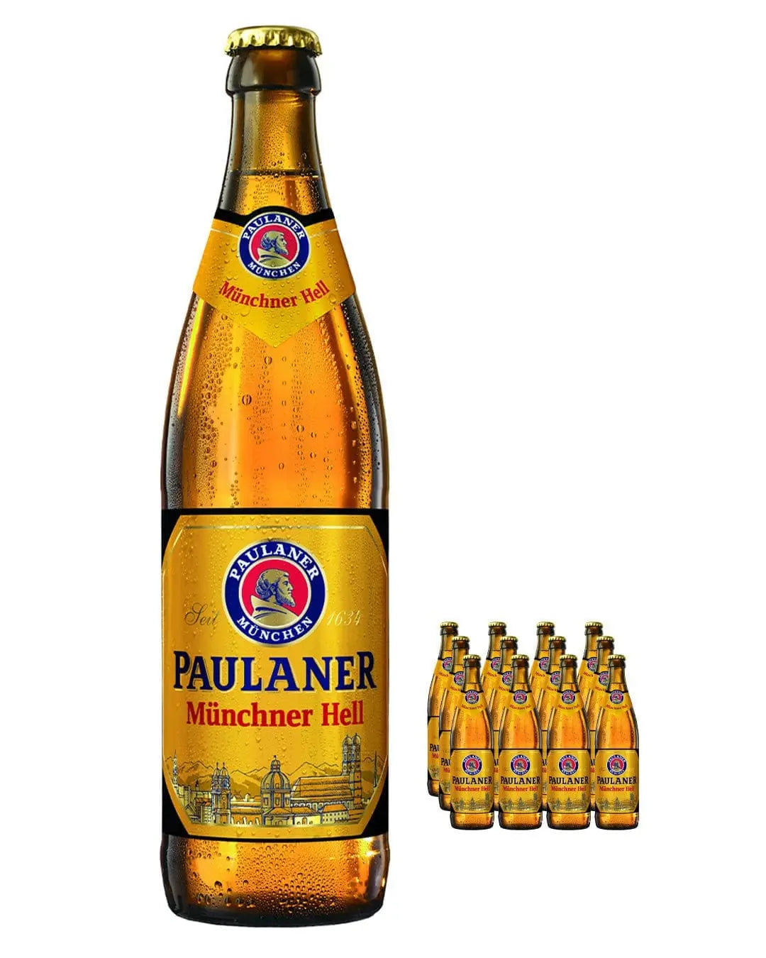 Paulaner Munchner Hell Lager Beer Multipack, 12 x 500 ml – The Bottle Club