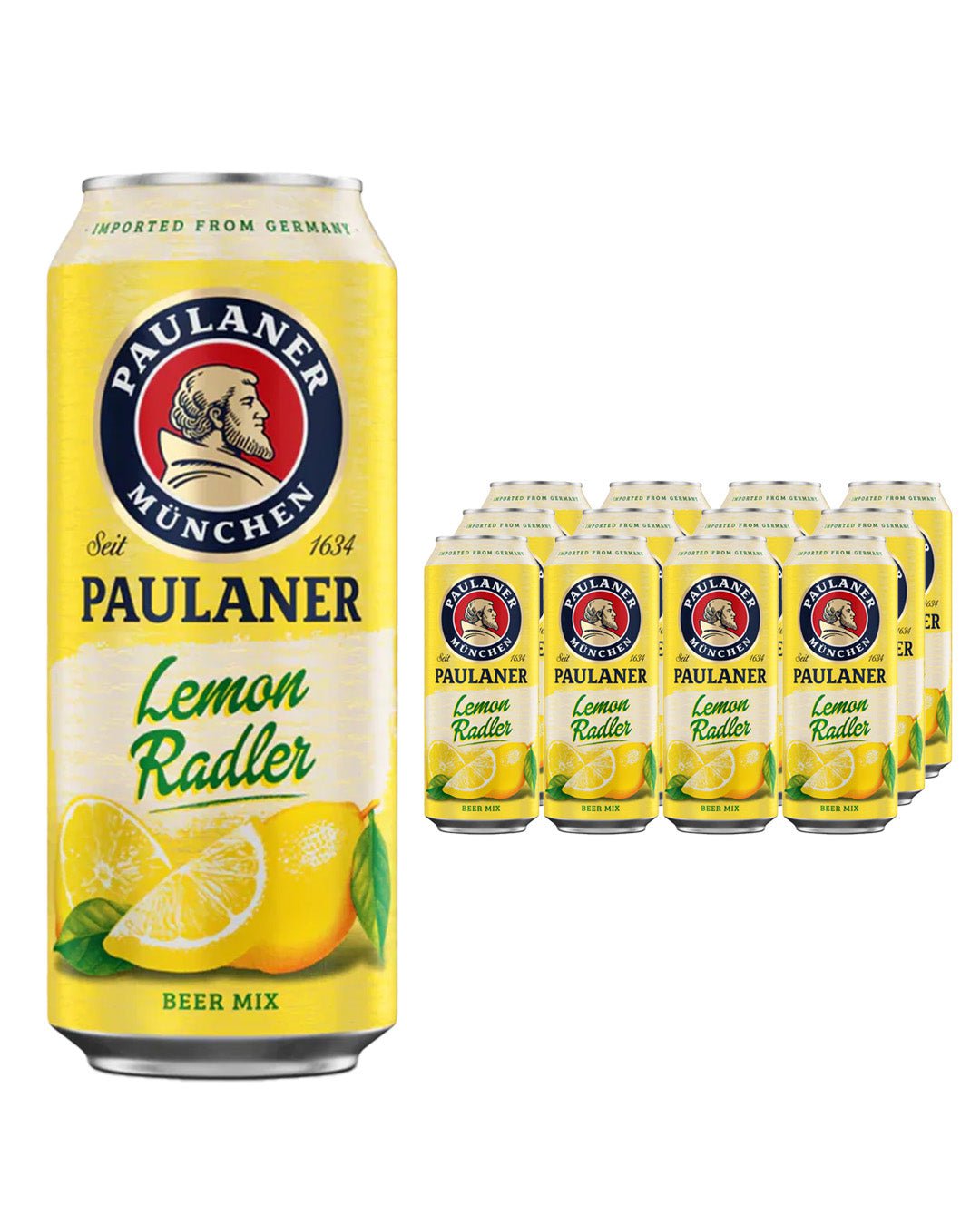 Paulaner Natur Radler Can Multipack, 12 x 500 ml Beer