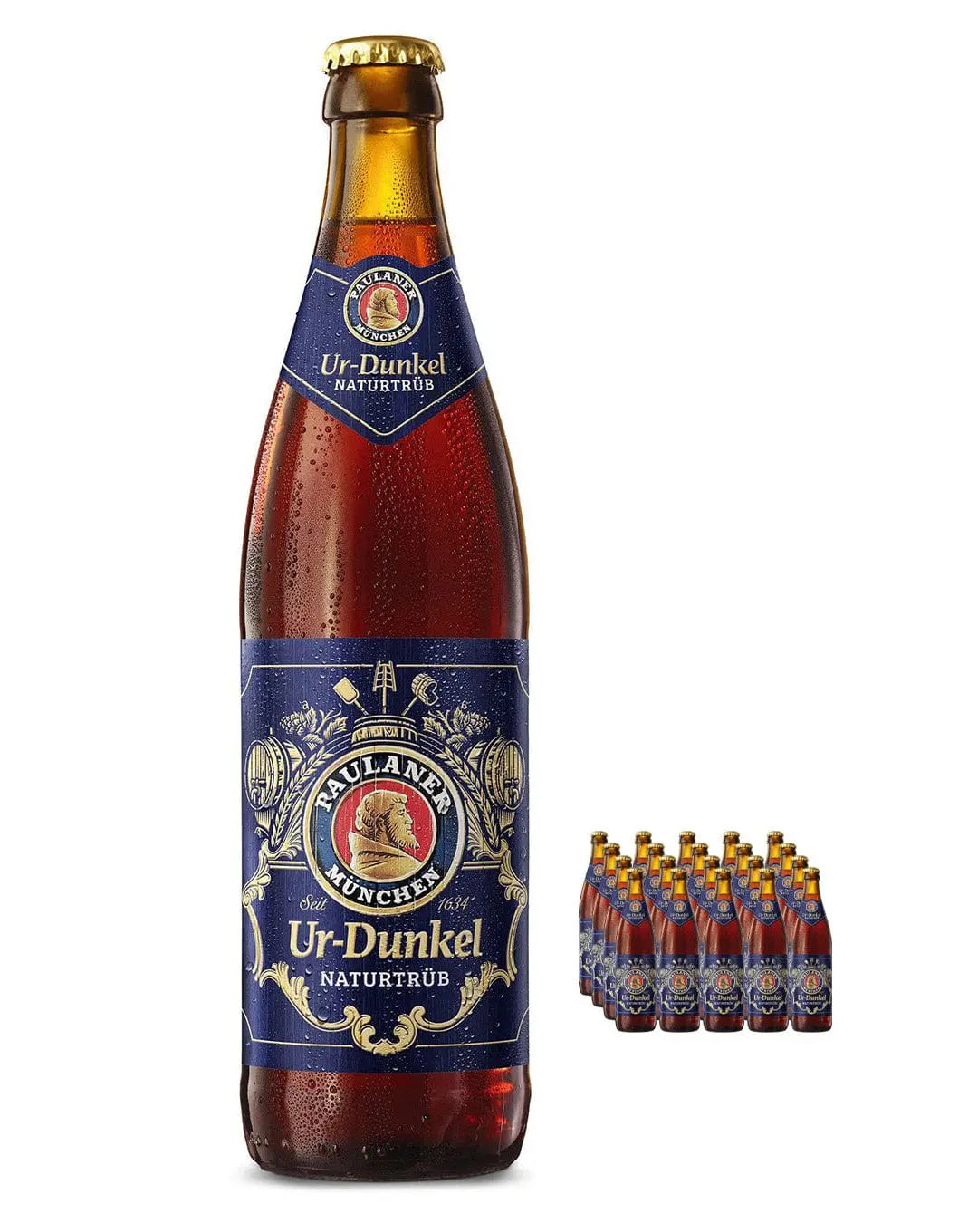 Paulaner Ur Dunkel Bottle Multipack, 20 x 500 ml Beer