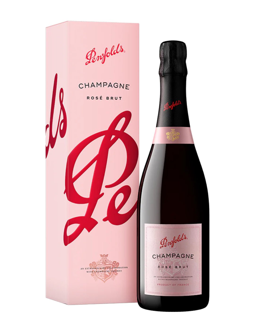 Penfolds x Champagne Thiénot Brut Rosé Gift Box, 75 cl Champagne & Sparkling