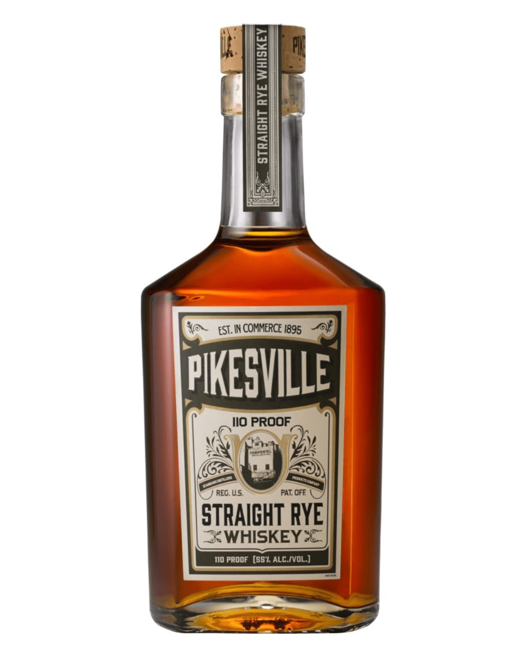 Pikesville 6 Year Old 110 Proof Straight Rye Whiskey, 70 cl spirits
