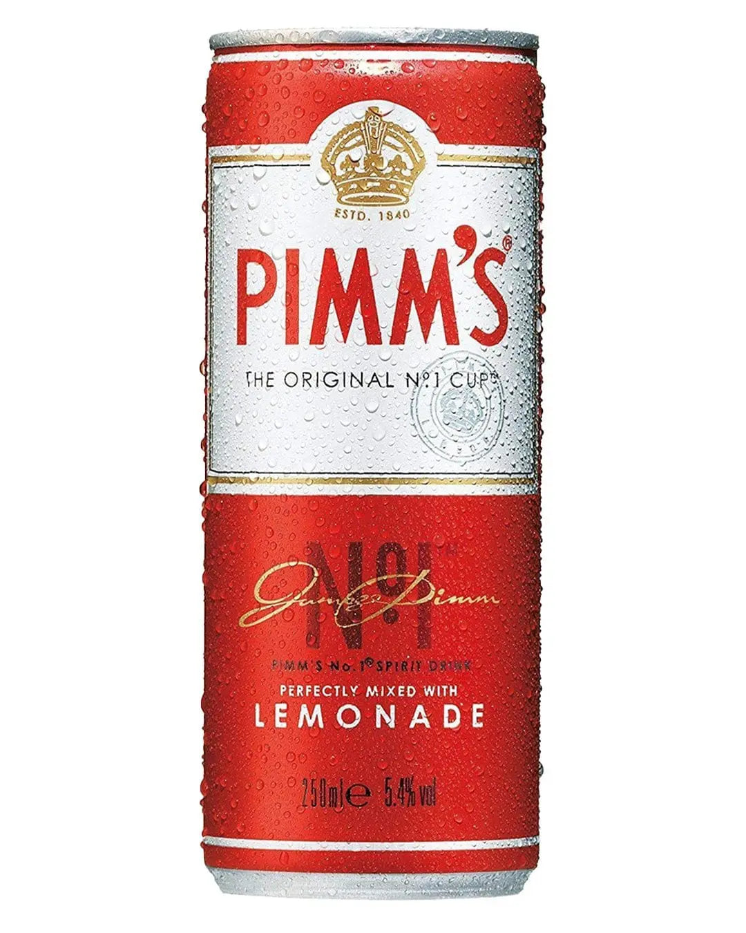 Pimm's & Lemonade Can, 1 x 250 ml Ready Made Cocktails