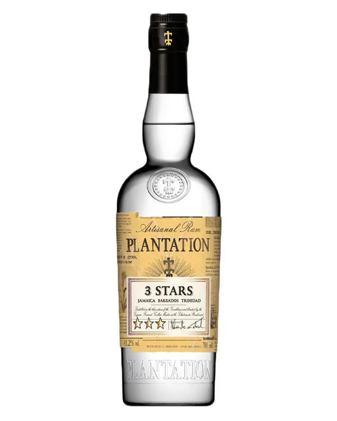 Plantation 3 Stars White Rum, 70 cl Rum