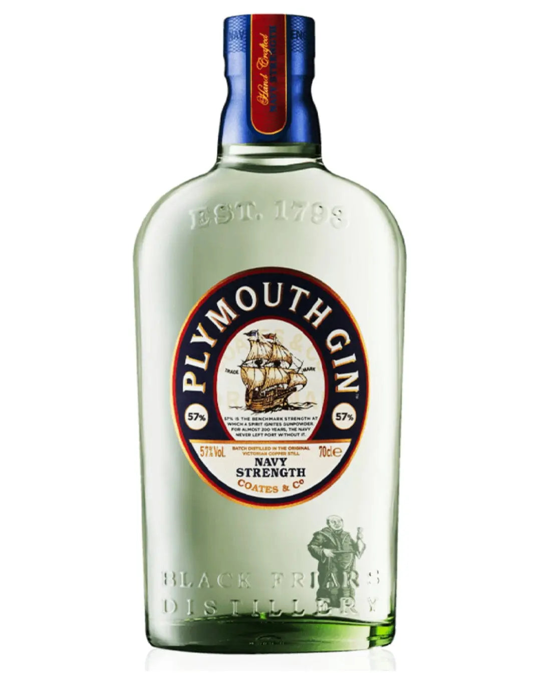 Plymouth Navy Strenght Gin, 70 cl Gin