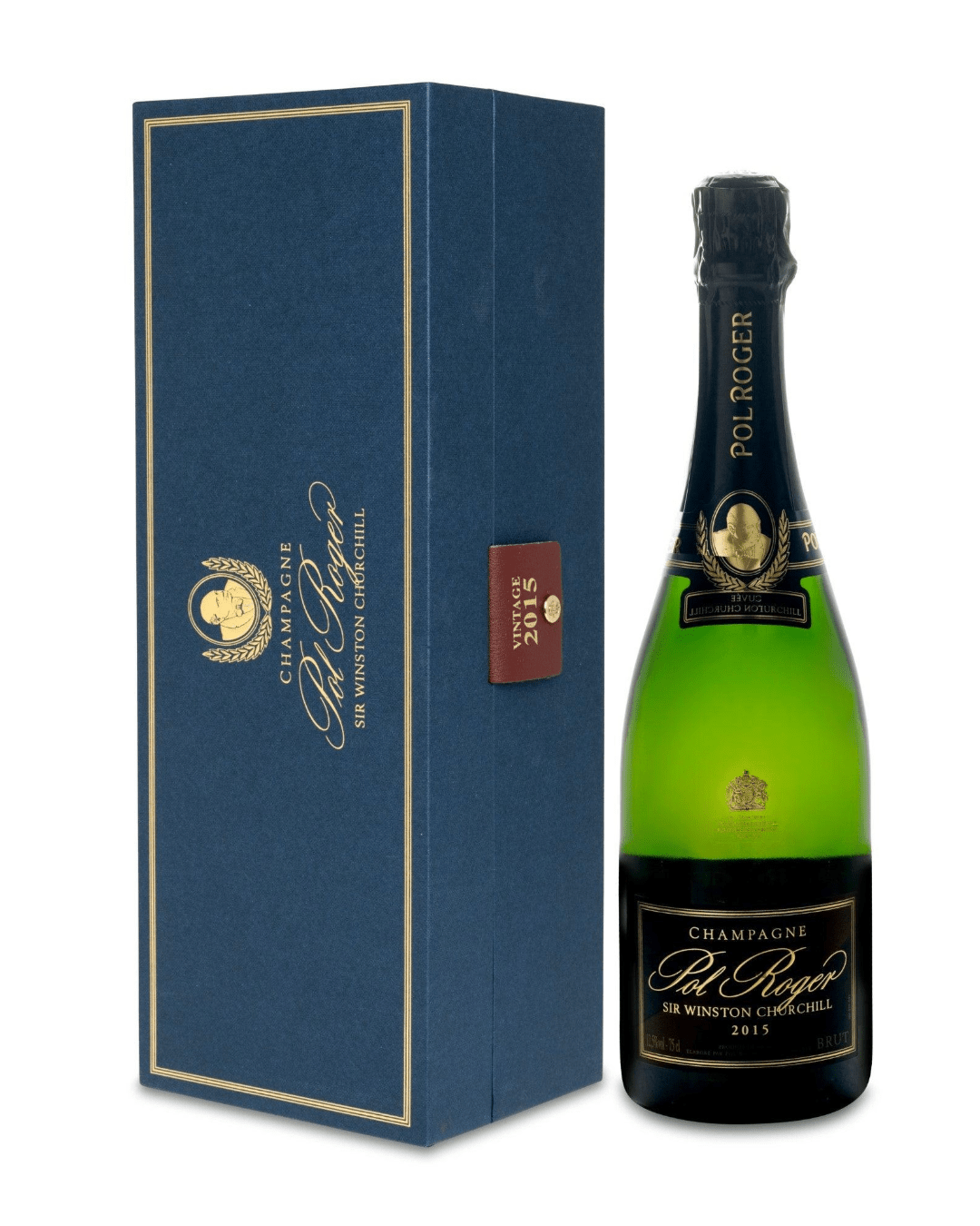 Pol Roger Cuvee Sir Winston Churchill 2015 Champagne Gift Box, 75 cl Champagne & Sparkling