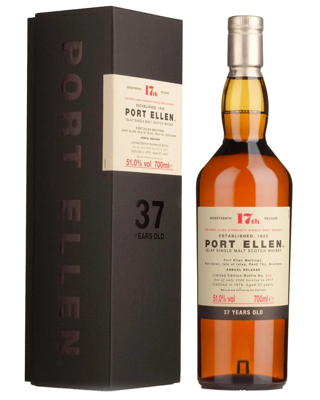 Port Ellen 37 Year Old Whisky, 70 cl Whisky 5000281047997