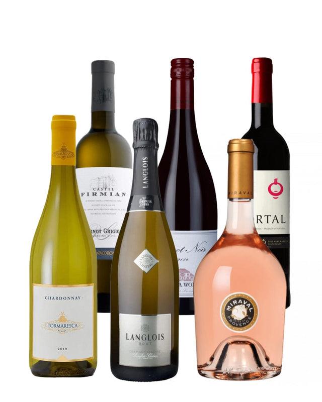 Premium Mixed Wine Case, 6 x 75 cl wine-cases