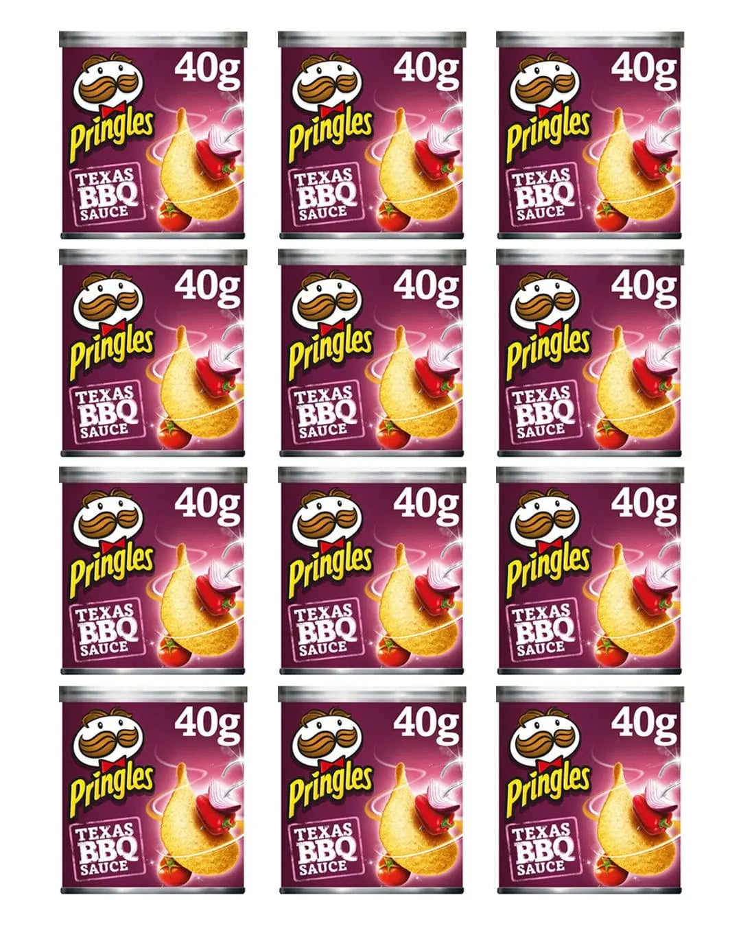 Pringles Texas BBQ Sauce Tub Multipack, 12 x 40 g – The Bottle Club