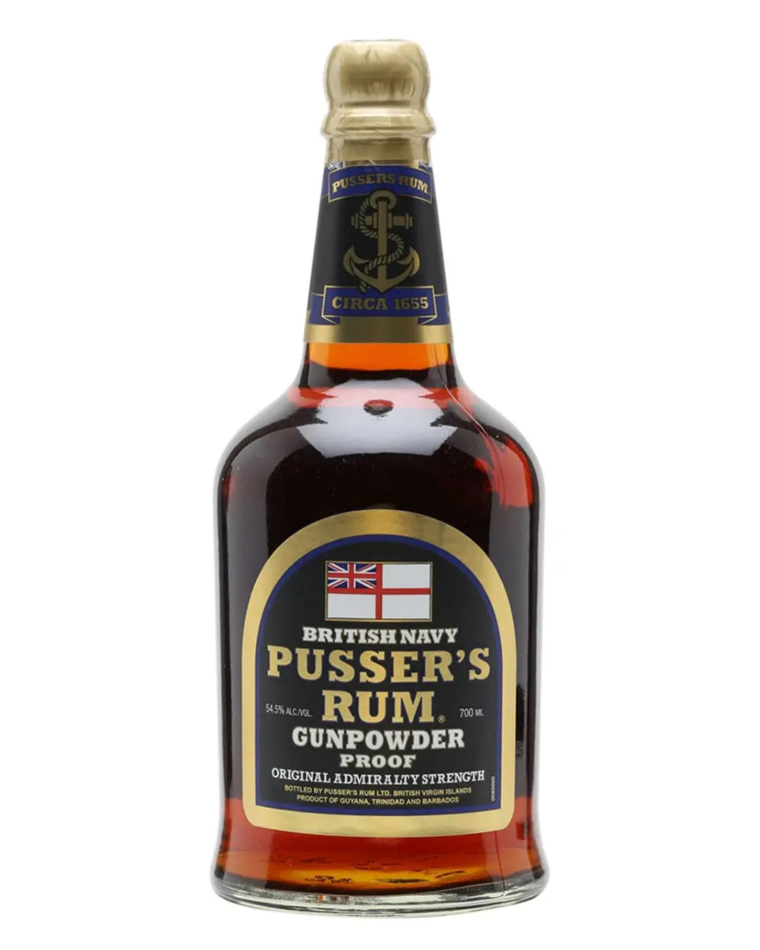 Pusser’s Gunpowder Proof Rum, 70 cl Rum 88320005110