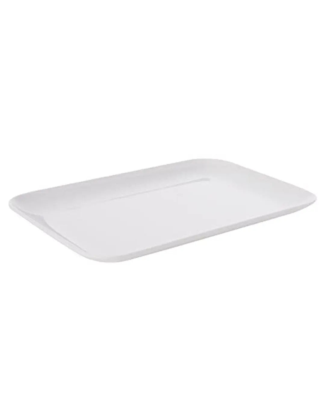 Rectangular White Plastic Tray Pack Size 3 Partyware 5033298005667