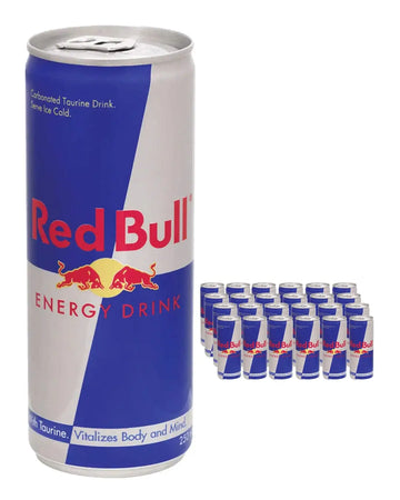 Red Bull Energy Drink Multipack, 24 x 250 ml Soft Drinks & Mixers